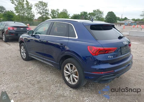 2021 Audi Q3 Premium 45 Tfsi S Line Quattro Tiptronic z USA, uszkodzony, nr VIN WA1DECF38M1016317